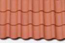 Großhohlfalzziegel TG10 naturrot
