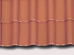 Hohlfalzziegel Kupferbraun