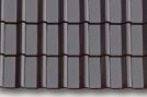 Flachdachziegel Modena 11 Graphit metallic
