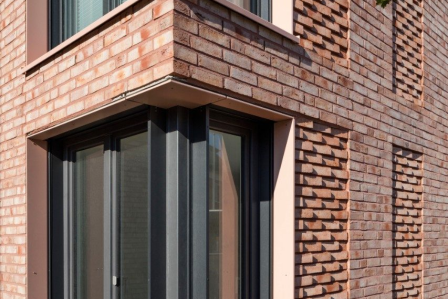 Wasserstrichziegel, Studentenwohnheim Bielefeld, Fotografie Wienerberger/ Jens Kirchner