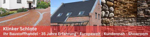 Klinker Schlote - Ihr Baustoffhandel