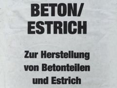 4,50€/Sack , Beton Estrich Power 