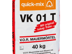 VK 01T grau Vormauermörtel mit Trass 