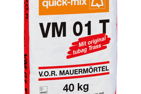 VM 01T grau Vormauermörtel mit Trass 